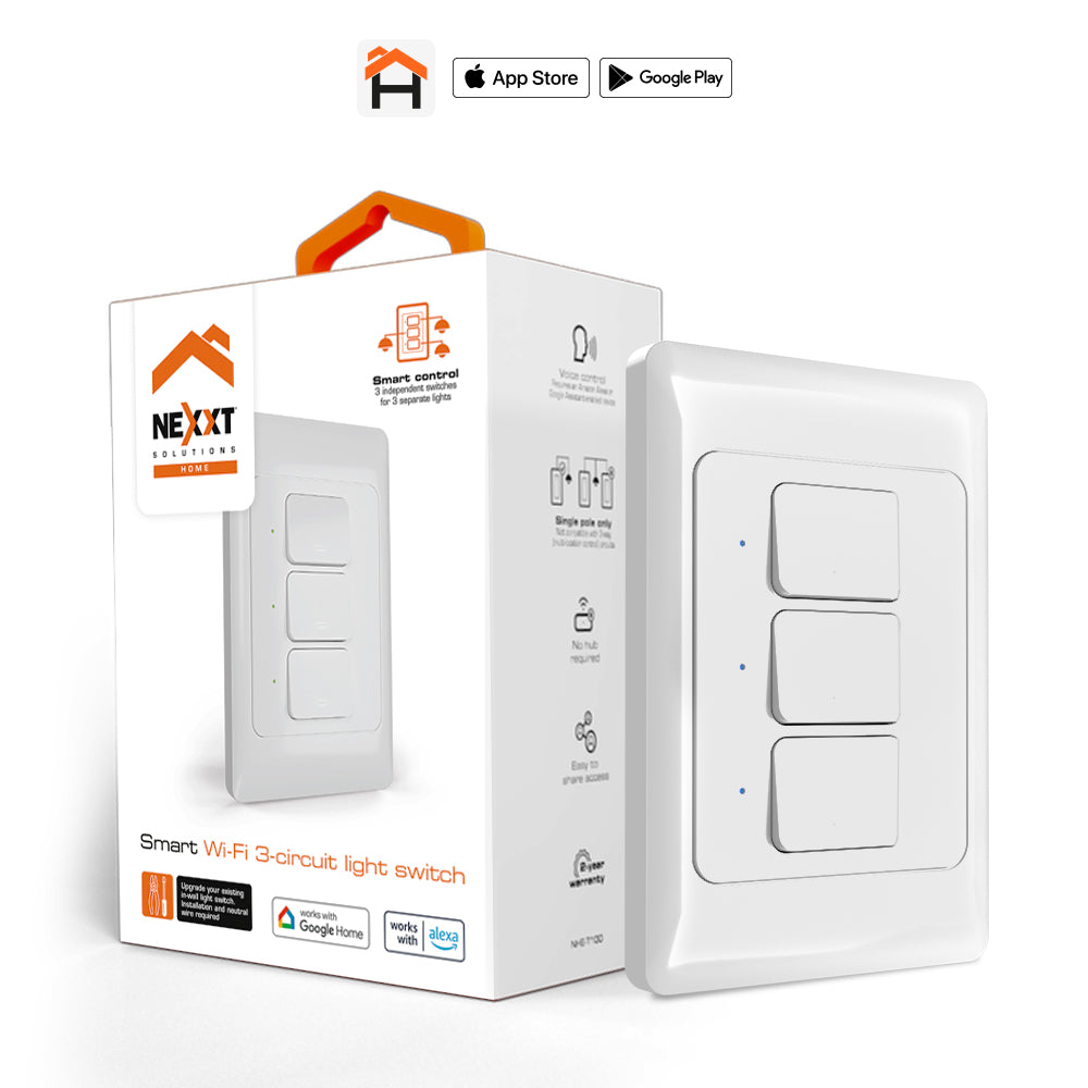 Comprar Interruptor Inteligente Zemismart Triple - Conexión WiFi