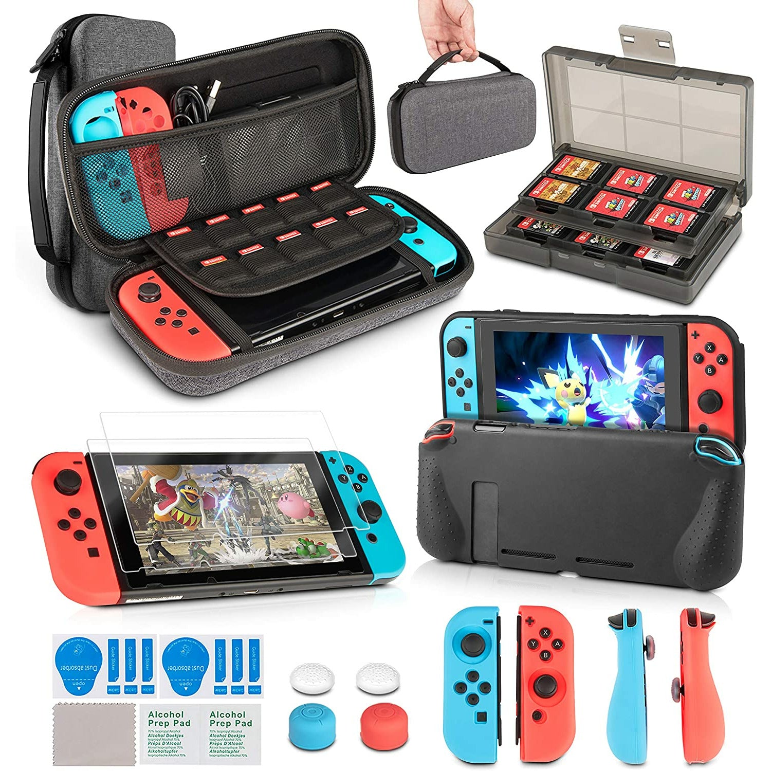 Kit d'accessoires Nintendo Switch Lite 11 en 1