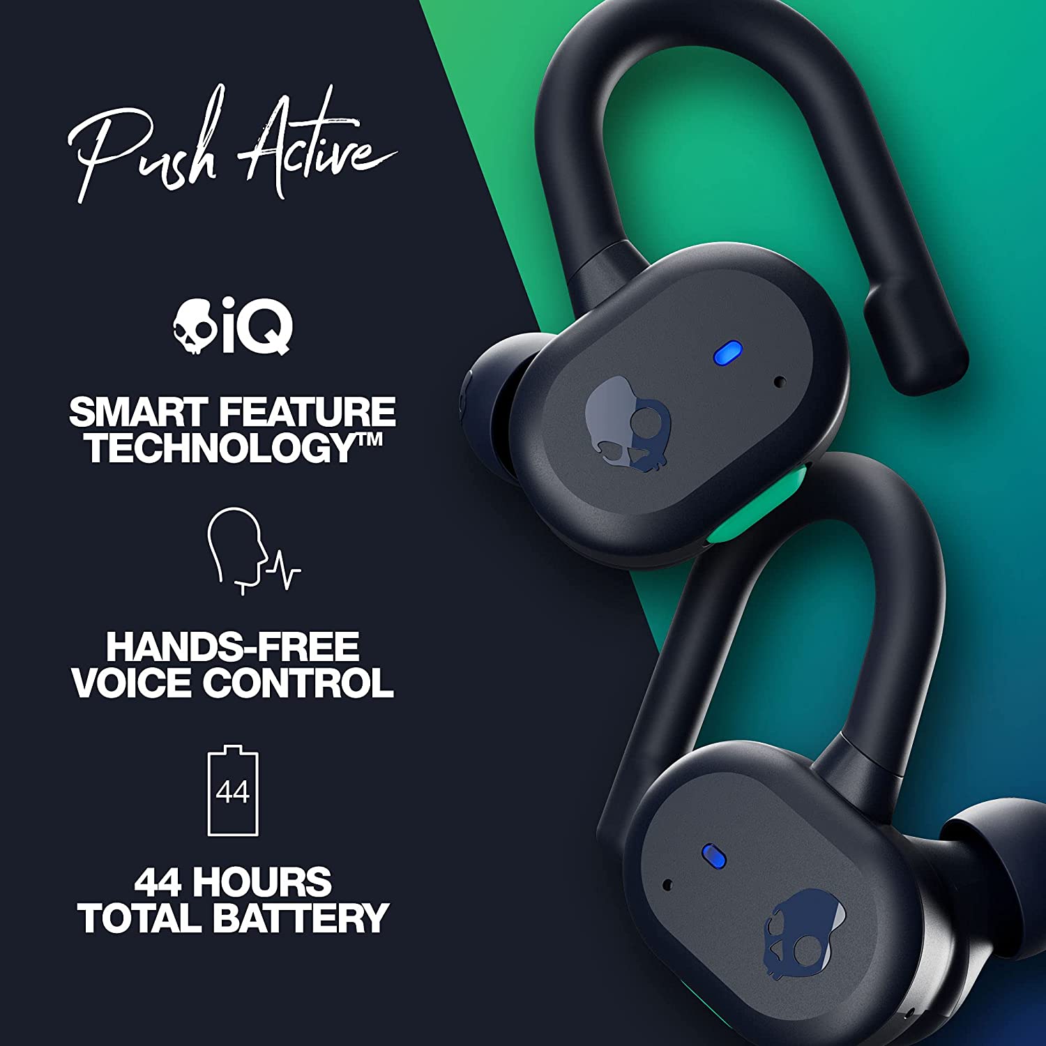Audifonos Skullcandy Push Active: los primeros True Wireless con la tecnologia Skull-iQ Smart Feature
