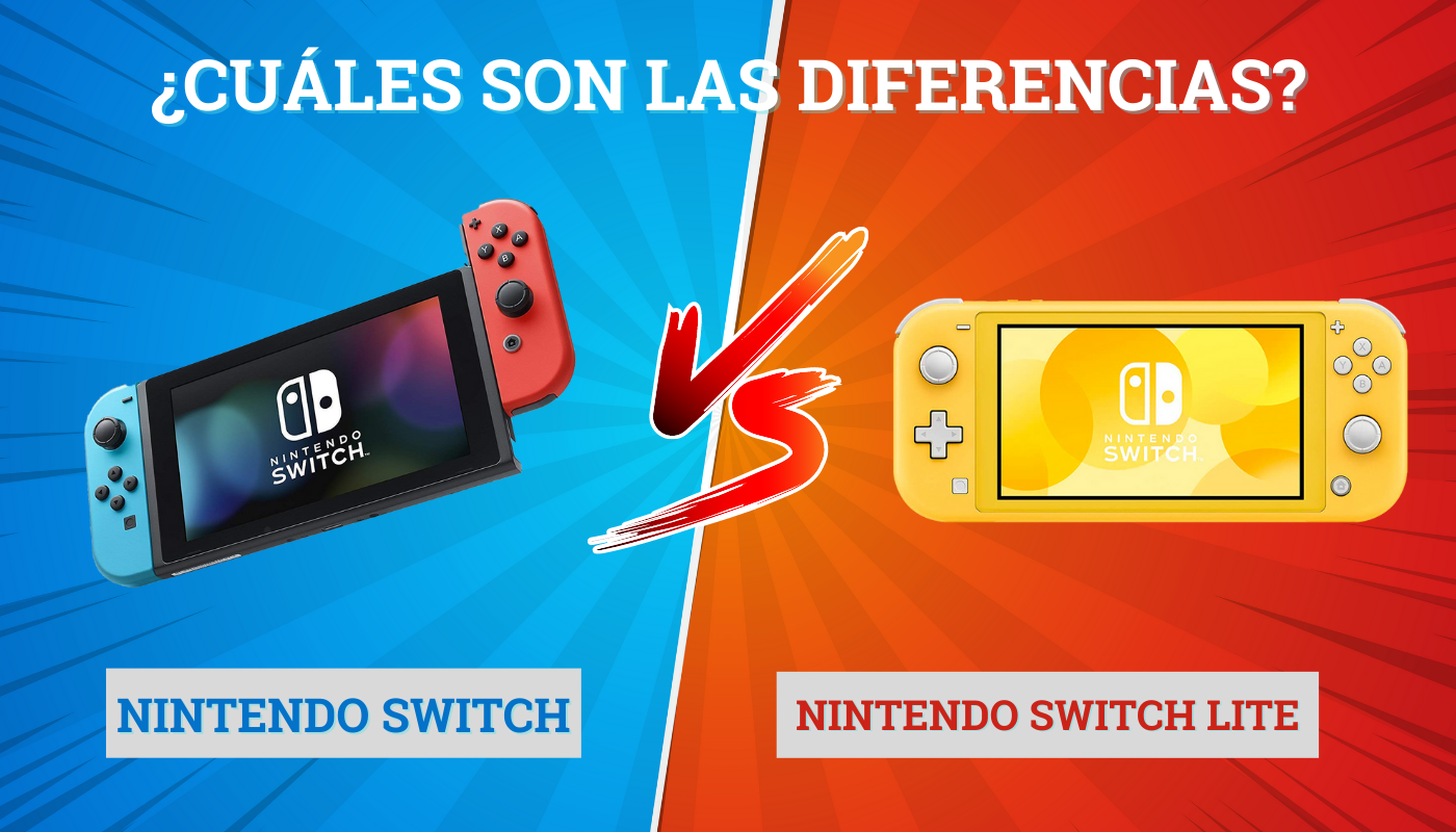 Nintendo Switch vs Nintendo Switch Lite: ¿Cuáles son las diferencias?
