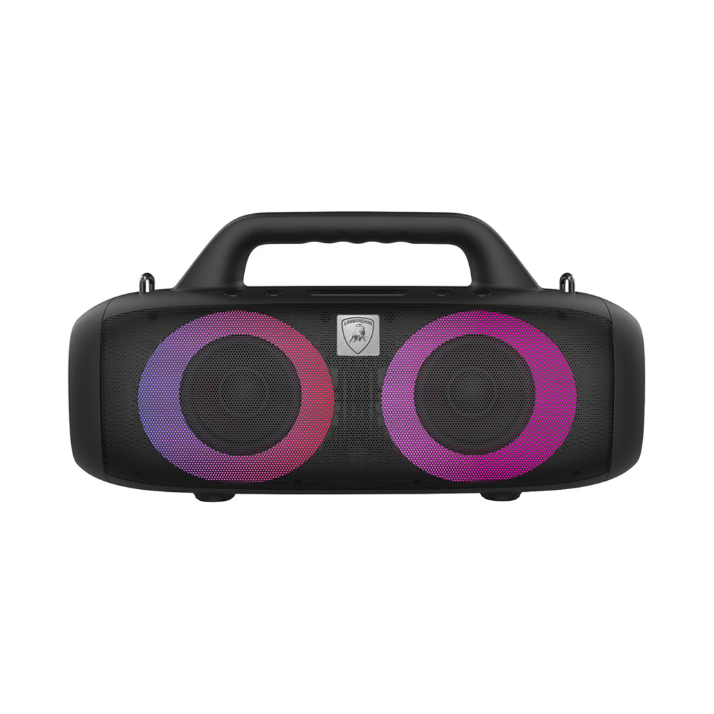 Bocina Inalámbrica Bluetooth Lamborghini LB BoomBox Nero – Gshop Pty Bocina Inalámbrica Bluetooth Lamborghini LB BoomBox Nero – Gshop Pty