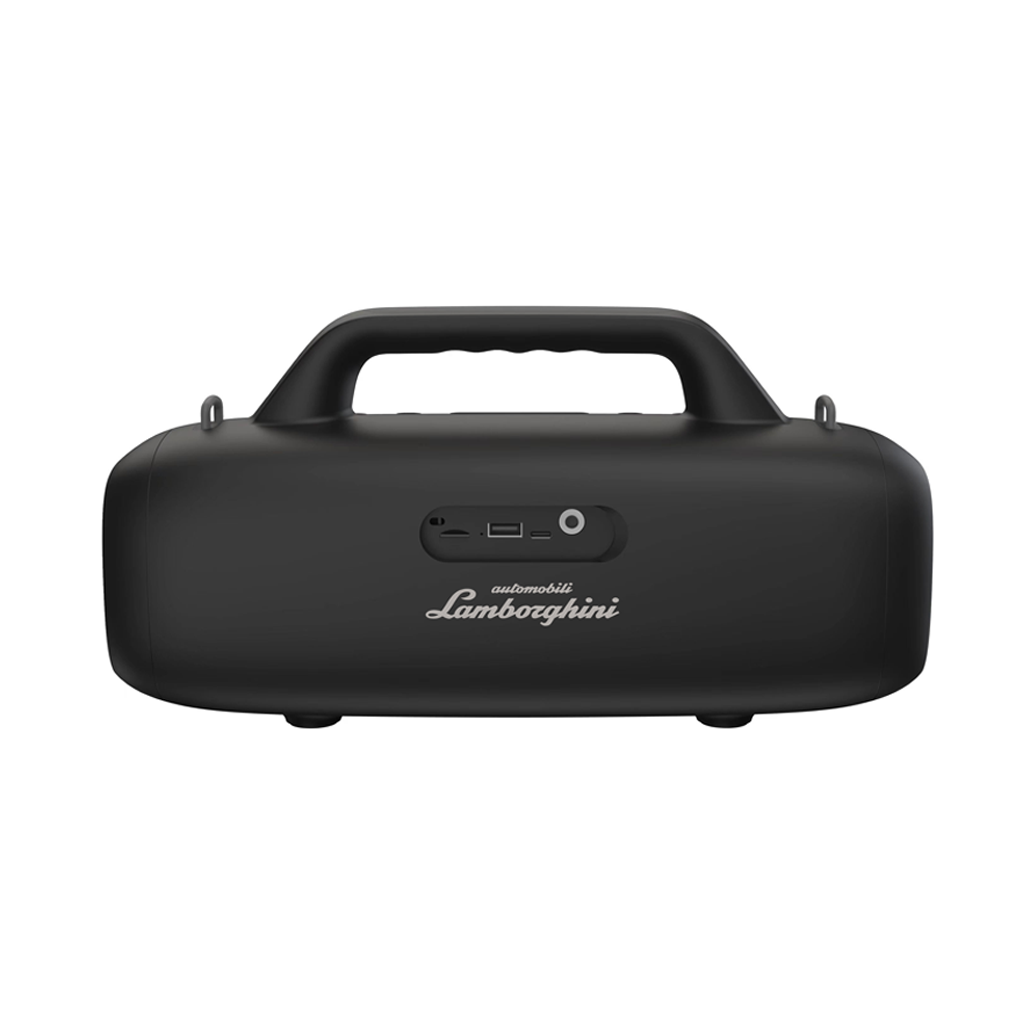 Bocina Inalámbrica Bluetooth Lamborghini LB BoomBox Nero – Gshop Pty Bocina Inalámbrica Bluetooth Lamborghini LB BoomBox Nero – Gshop Pty