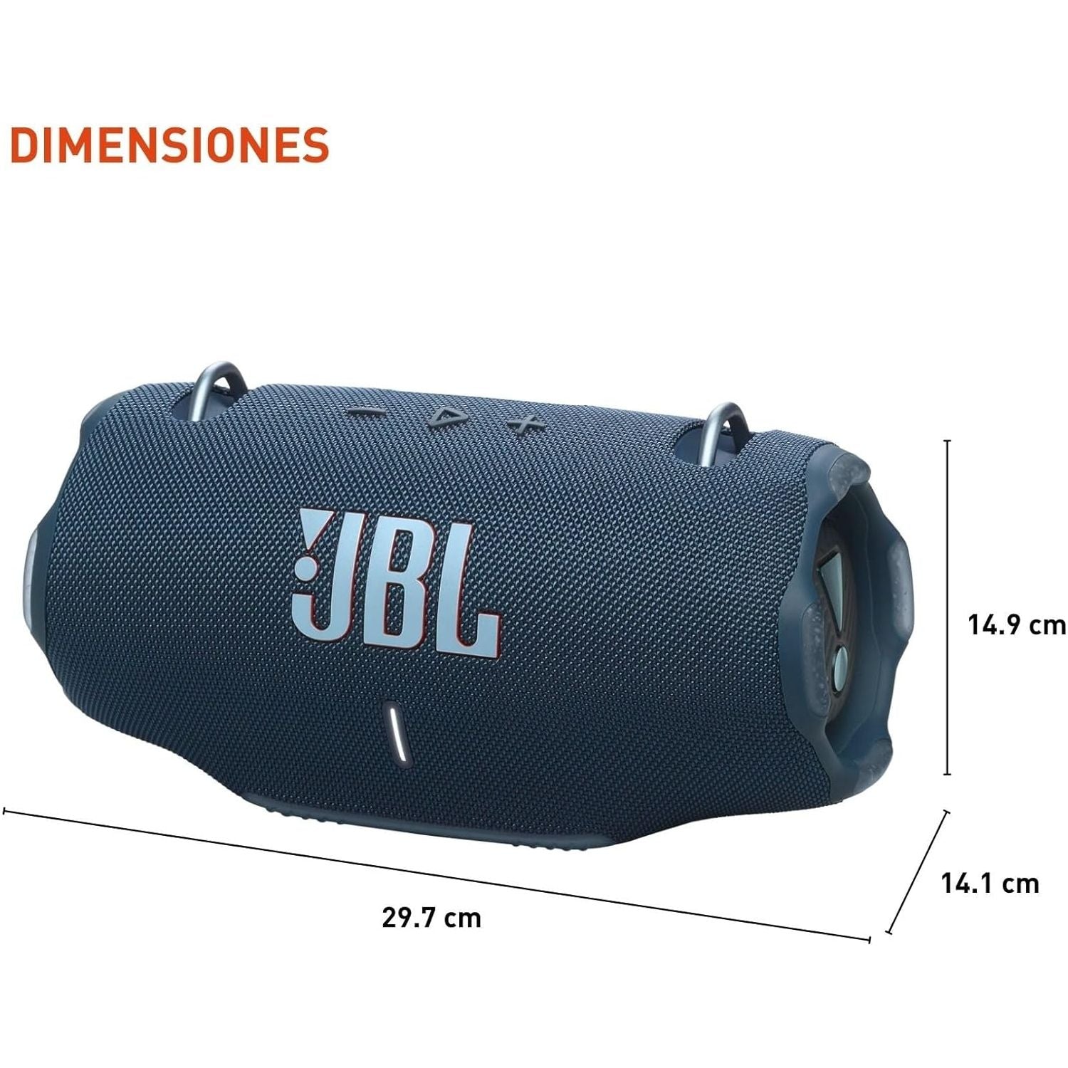 Bocina Portátil Bluetooth JBL Xtreme 4 Waterproof PartyBoost - Sonido Potente y Resistente