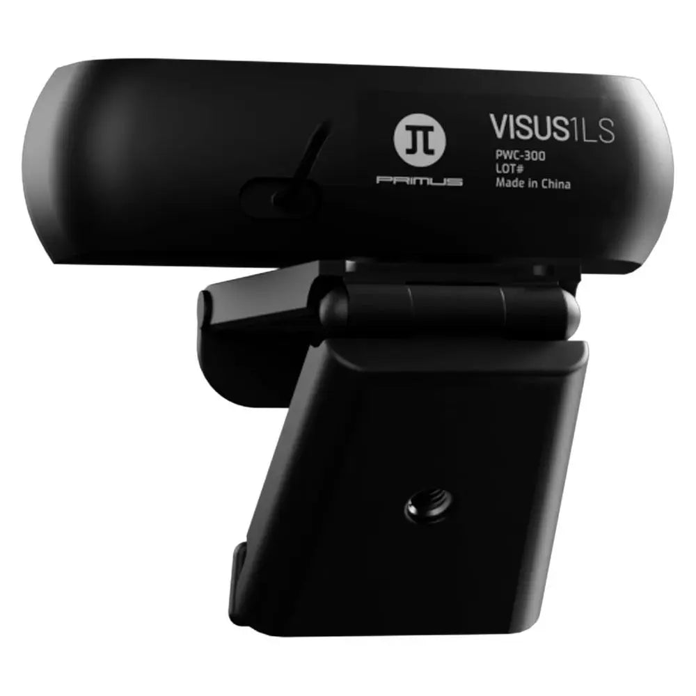 Cámara Web VISUS1LS 2K con Micrófono Integrado, Pantalla Panorámica y Corrección Automática de Luz