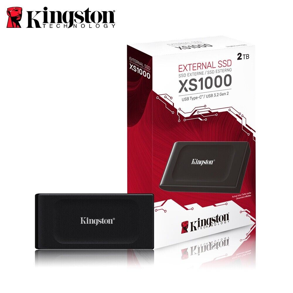 Disco Portatil SSD Kingston XS1000 2TB