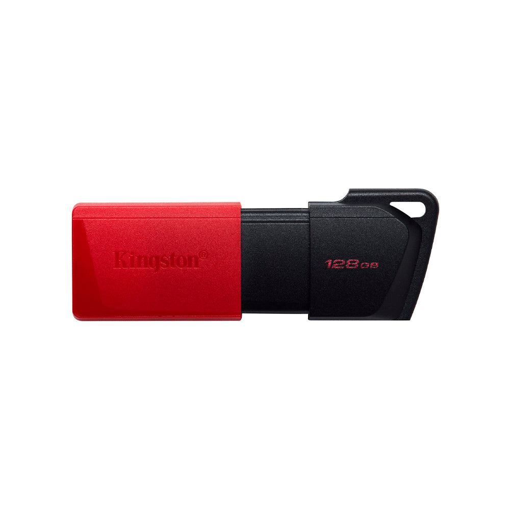 Memoria USB Kingston DataTraveler Exodia M – USB 3.2, 128GB, Rojo/Negra