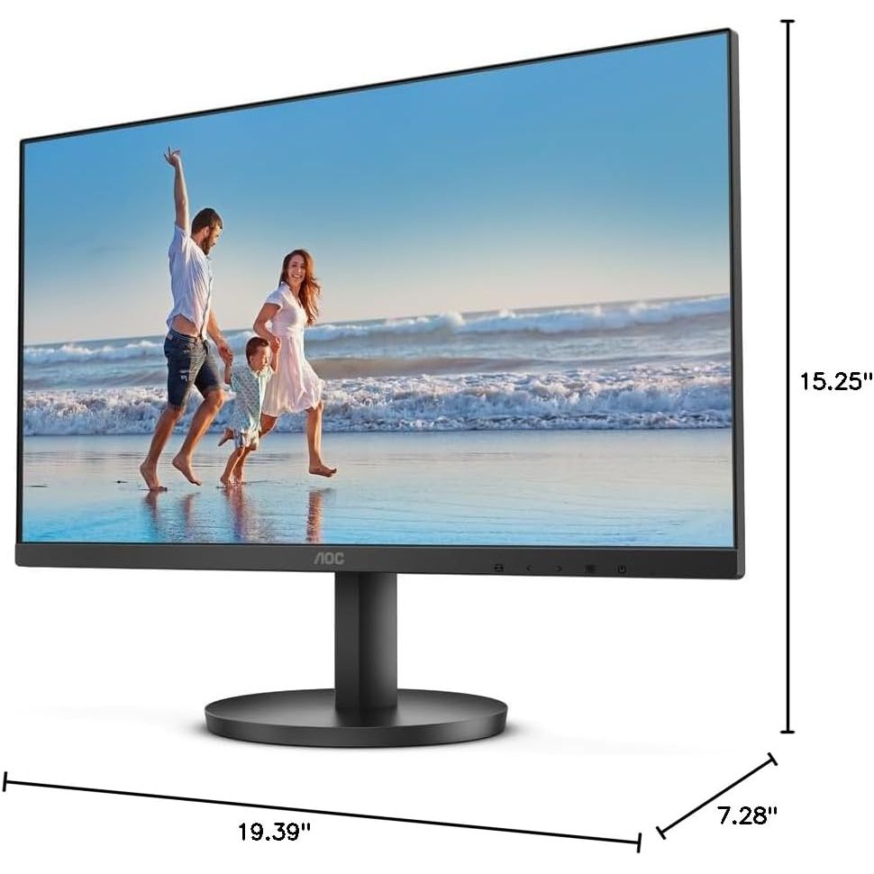 Monitor AOC 22B3HM de 22 pulgadas Full HD HDMI/VGA Negro