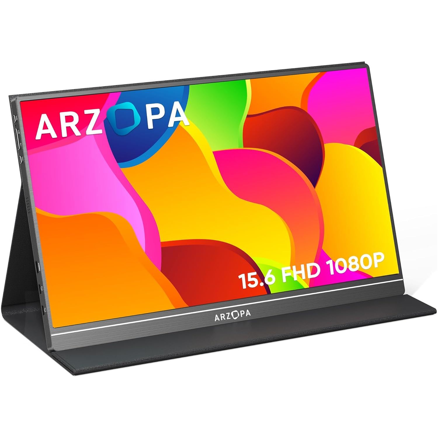 080p Monitor portátil, 15.6 pulgadas 1080P FHD ARZOPA – Gshop Pty