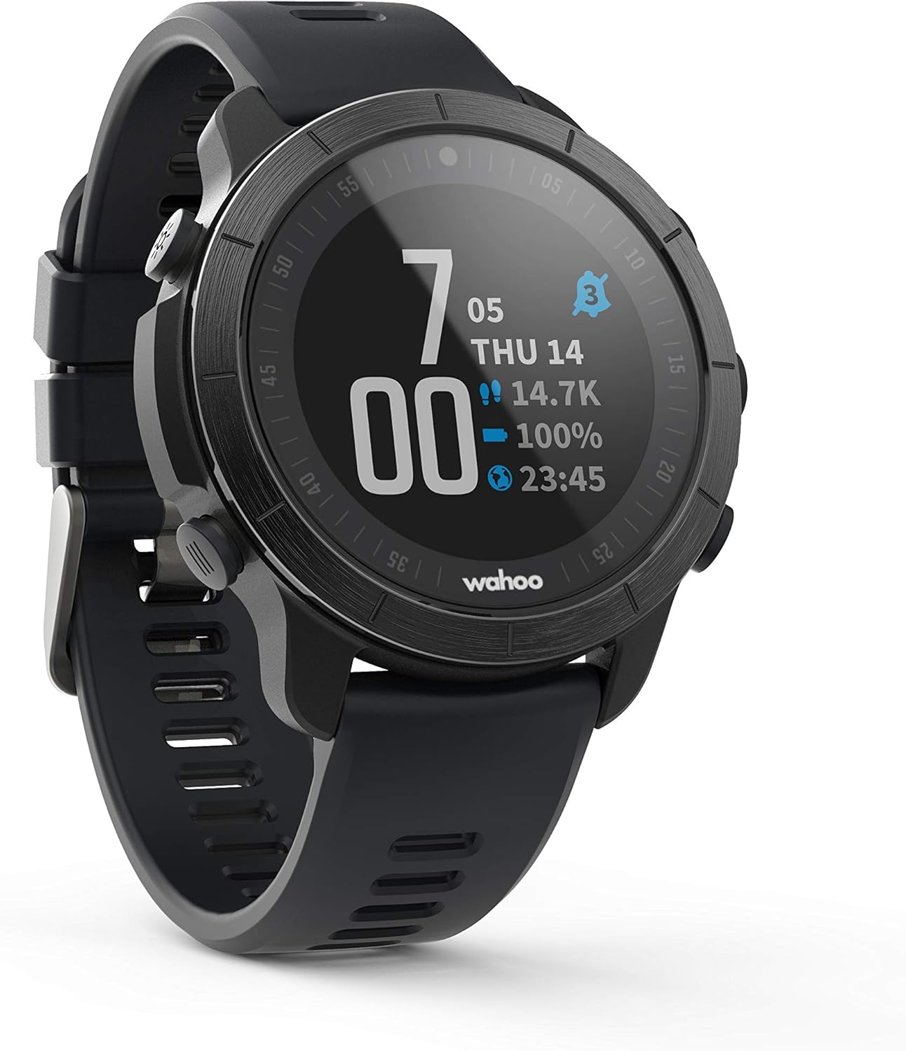 Reloj Inteligente Wahoo ELEMNT Rival Running / Multideporte | GPS Smartwatch con Monitor de Frecuencia Cardíaca