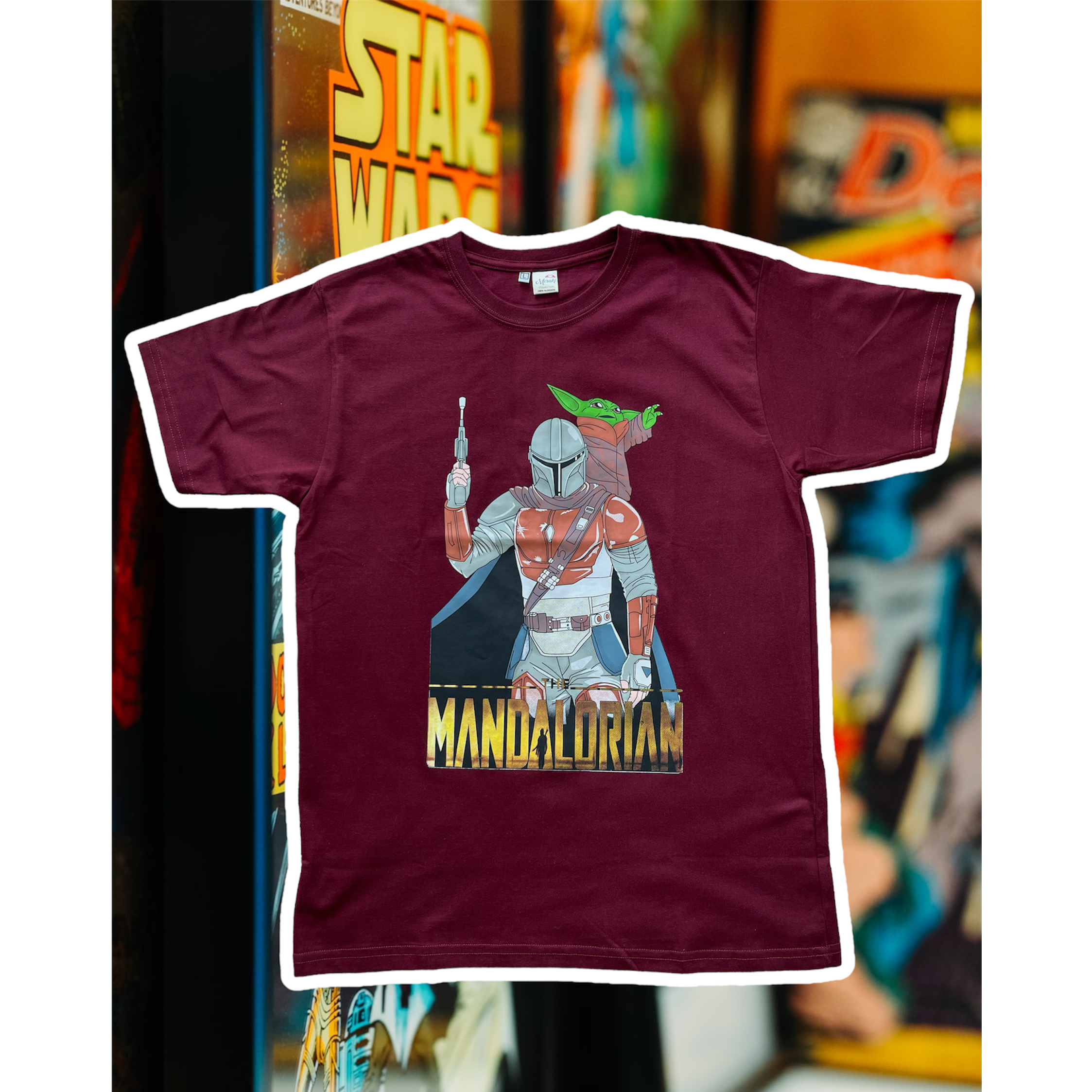 T-shirt modelo Star Wars Mandalorian talla L