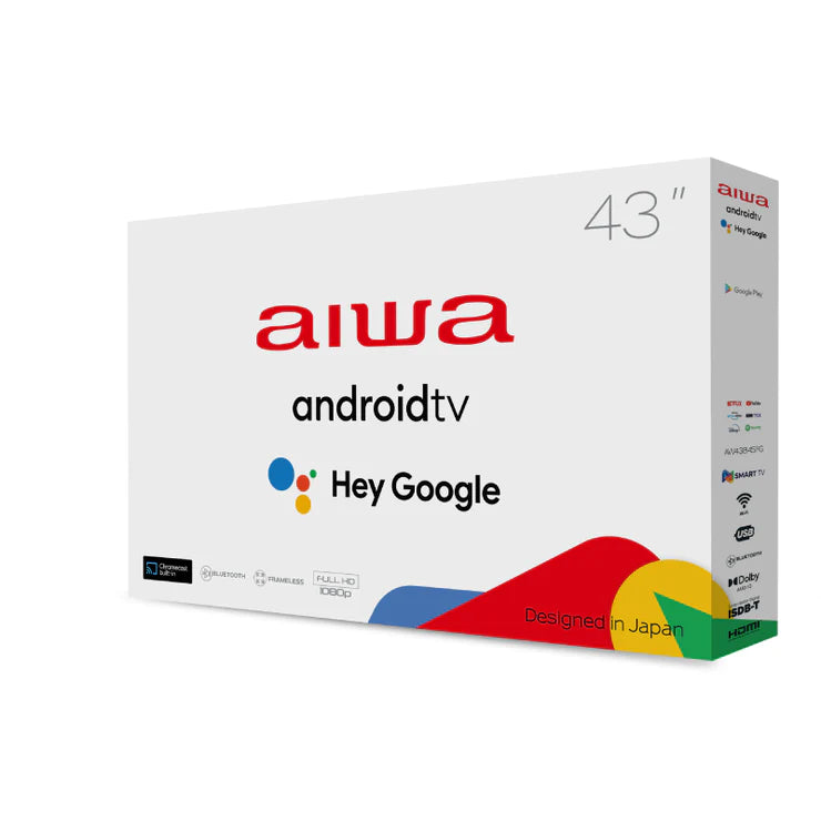 TV Smart Aiwa Google Partner 43