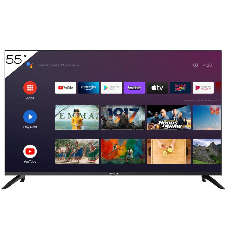 TV Smart Aiwa Google Partner 55