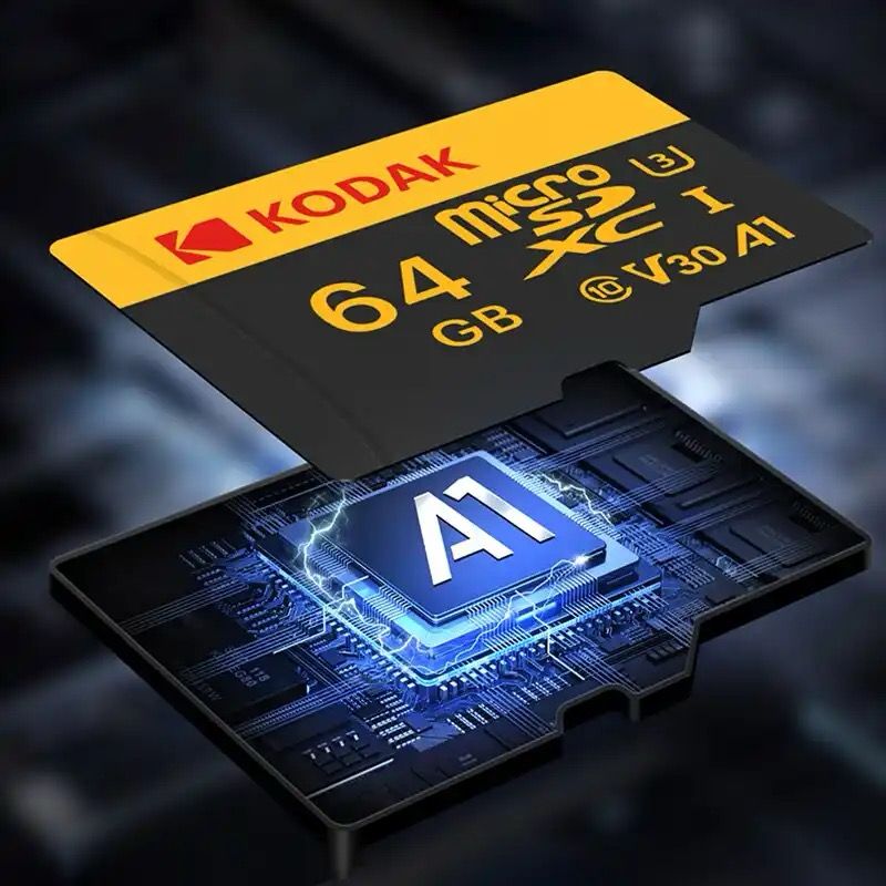 Tarjeta de memoria flash KODAK (adaptador microSDXC a SD Incluido) - 64 GB