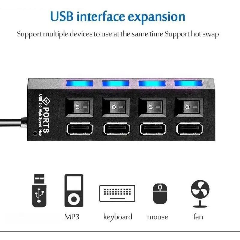 USB Hub 3.0  de 4 Puertos