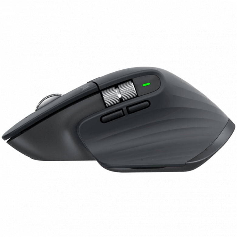 Mouse inalámbrico Logitech MX Master 3S de rendimiento con desplazamiento ultrarrápido