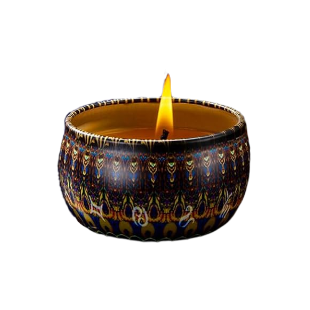 Vela de Soya Aromática de Dulce de Navidad 2.5 oz - Giant Panda Candle