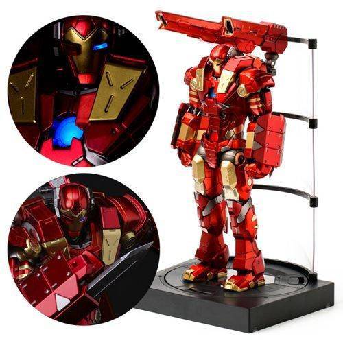 Sentinel Iron Man with Plasma Cannon Re: Edit Light-Up Action Figure - Gshop Pty