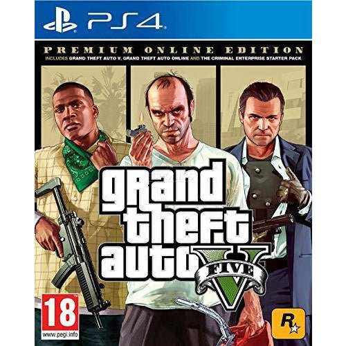 Grand Theft Auto V ( premium online edition) para PS4 - Gshop Pty