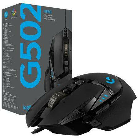 Logitech Gaming Mouse G502 (Hero) - Ratón - óptico - Gshop Pty
