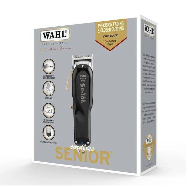 Senior Cordless Maquina Wahl Estrellas Inalambrica Hair Clipper