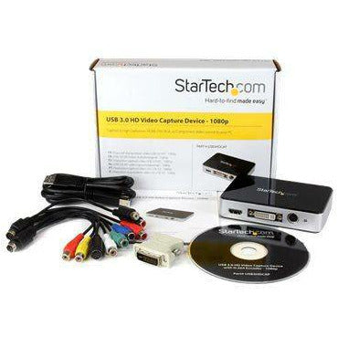 Capturadora de Vídeo USB 3.0 a HDMI, DVI, VGA y Vídeo por Componentes - Gshop Pty