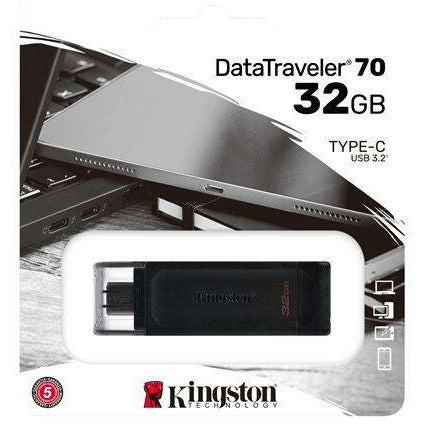 Kingston DataTraveler 70 - Unidad flash USB - 32 GB - Gshop Pty