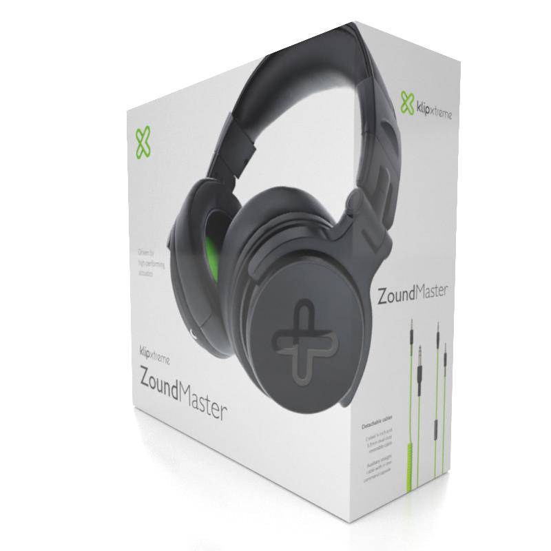 Klip Xtreme - KDH-800 - Headphones - Wired - DJ Over ear - Gshop Pty