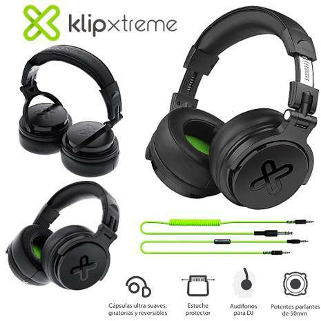Klip Xtreme - KDH-800 - Headphones - Wired - DJ Over ear - Gshop Pty