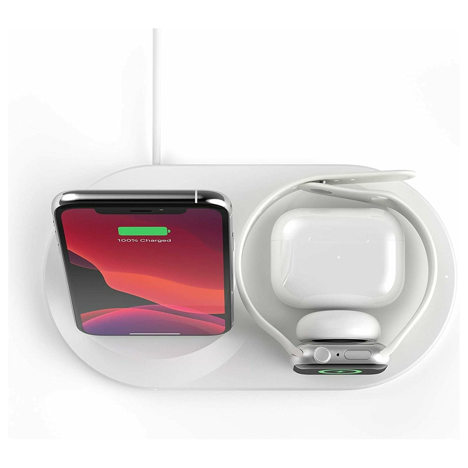 Belkin Cargador inalámbrico 3 en 1 para iPhone, Apple Watch, AirPods - Gshop Pty