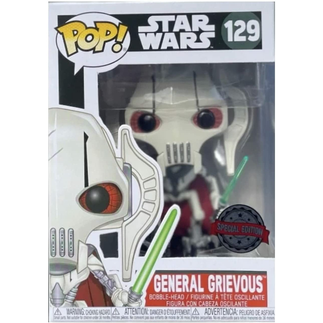 Funko Pop Star Wars General Grievous Special Edition - Gshop Pty