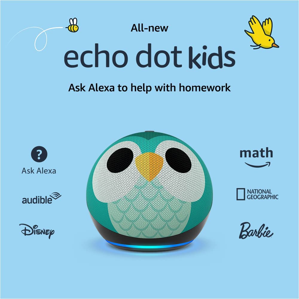 Nuevo Echo Dot 5ta gen Kids modelo Buho