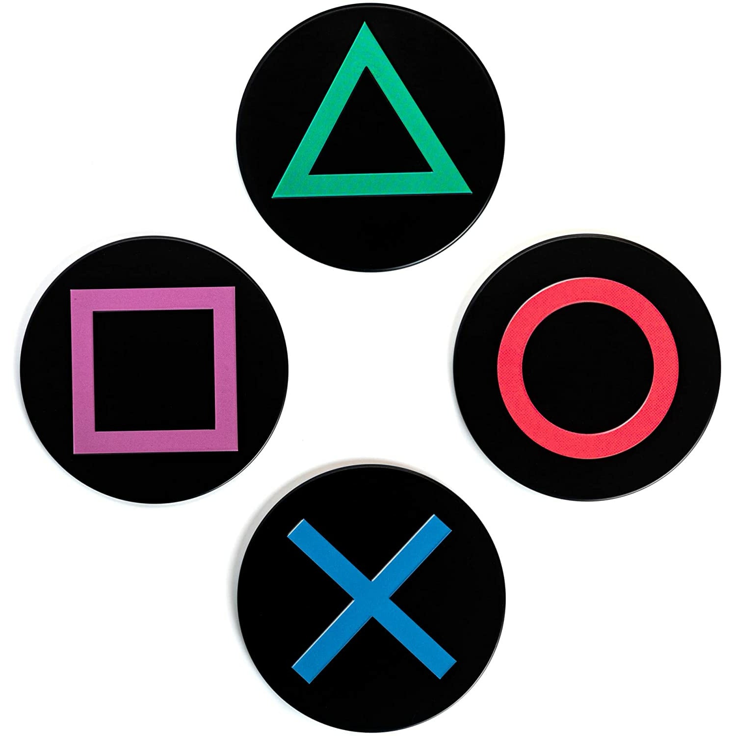 Portavasos de metal modelo iconos del Playstation - Gshop Pty