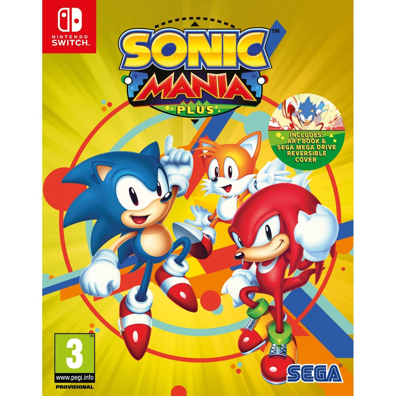 Sonic Mania Plus para Nintendo Switch