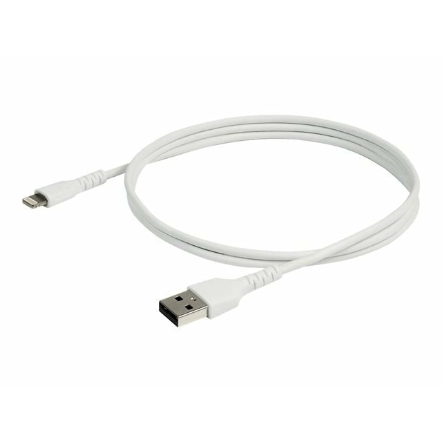 StarTech.com Cable Resistente USB-A a Lightning de 1 m Blanco