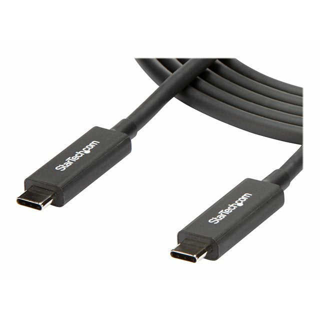 StarTech.com Cable de 2m Thunderbolt 3 USB C (40 Gbps) - Gshop Pty