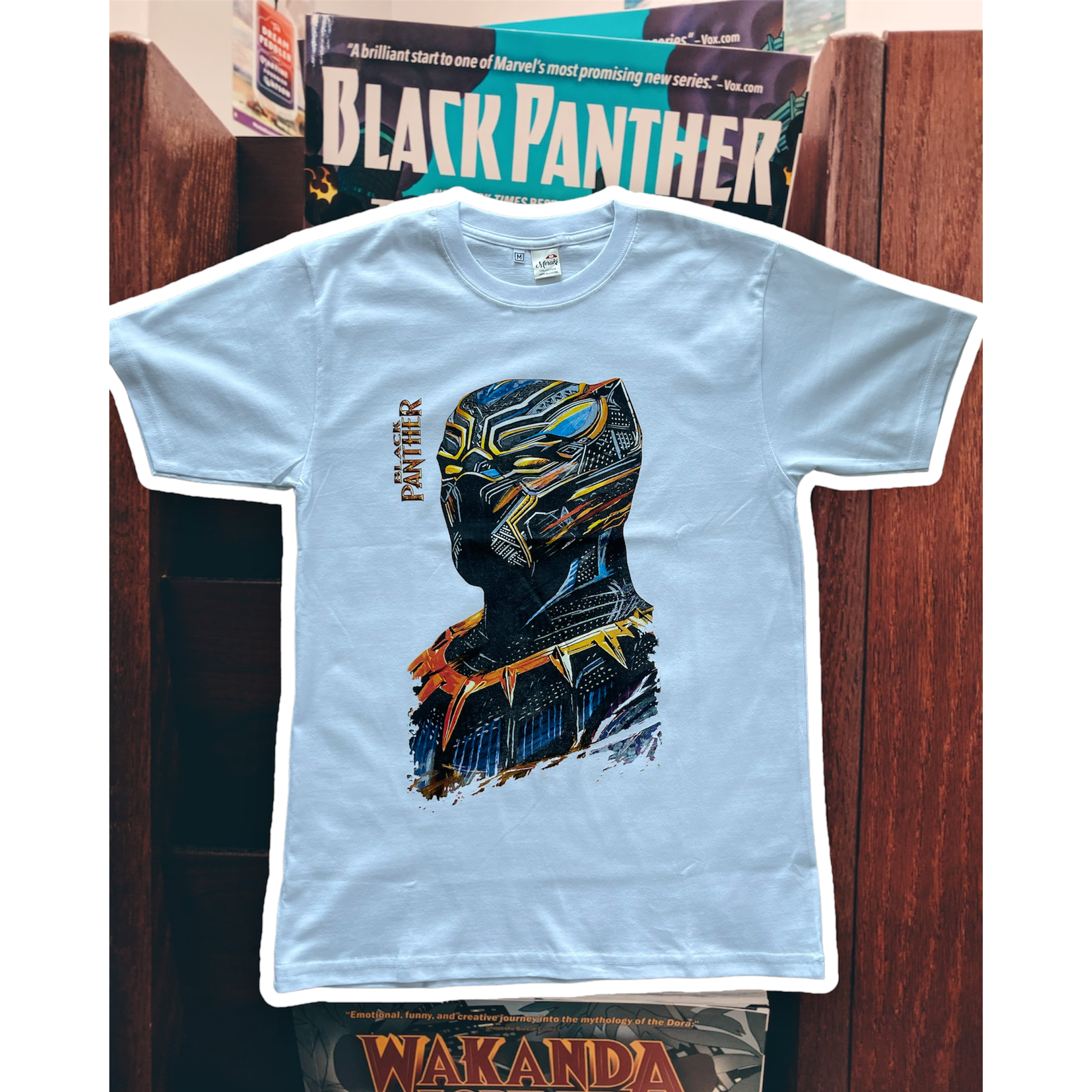 T-shirt modelo Black Panther talla M