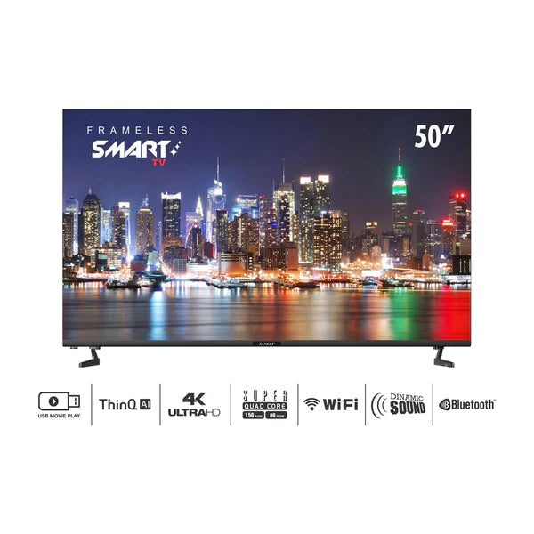Televisor LED Sankey Ultra HD 4K HDR Smart de 50
